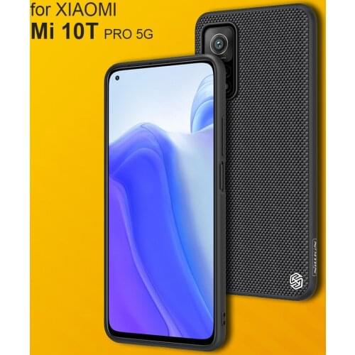 Nillkin for Xiaomi Mi 10T Pro 5G Case 3D Textured Slim Back Cover Soft Edge Protective Case for Xiaomi Mi 10T 5G Redmi K30S Case