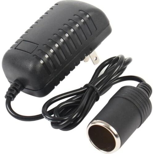 2021 New Converter Car Cigarette Lighter Socket Power Adapter AC 100V-240V to DC 12V 2A