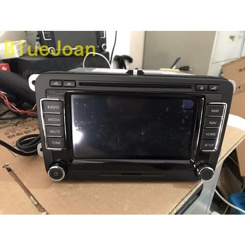 Original new Car Navigation RNS510 radio LED display modules for VW Golf Passat Skoda RNS510 DVD Player 56D035682 version