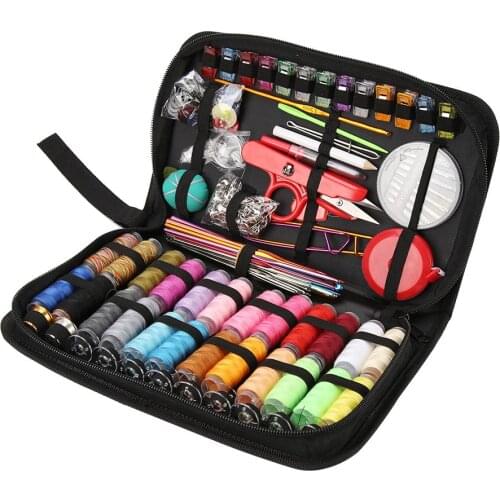 Multiple Styles Portable Travel Sewing Box Kitting Needles Thread Stitching Kit Set Sewing Kit Storage Bags Sundries Home Tools