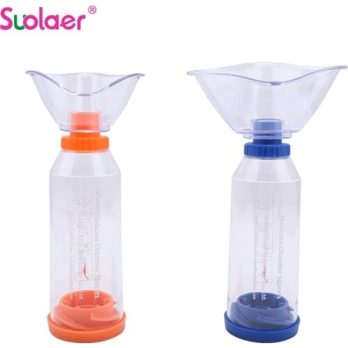 Portable Inhaler Cup Universal Nebulizer Humidifier Nebulizer Atomizer Asthma Spacer Chamber Children Adult Medical Equiptment