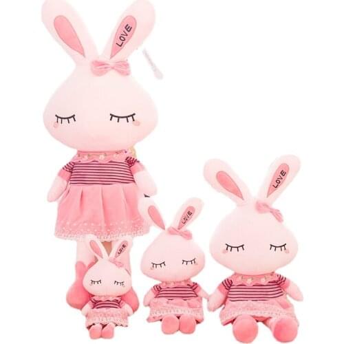 Princess rabbit doll large cute pillow plush toy rabbit doll doll girl birthday gift