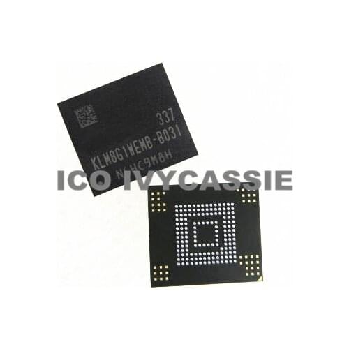 Brand New KLM8G1WEMB-B031 eMMC NAND Flash Memory IC BGA chip