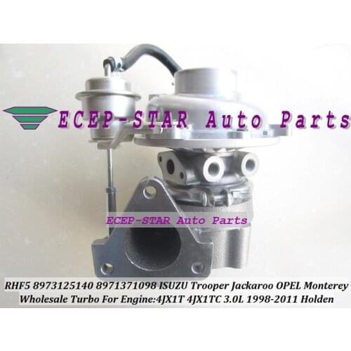 RHF5 8971371098 8973125140 VA430015 Turbo Turbocharger For ISUZU Trooper For HOLDEN Jackaroo For OPEL Monterey 4JX1T 4JX1TC 3.0L