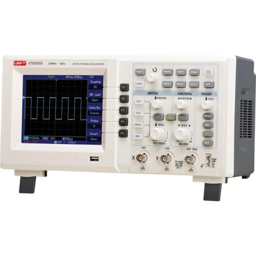 UNI-T UTD2202CE Digital Storage Oscilloscope 2 Channels 200MHz Bandwidth 1GS/s
