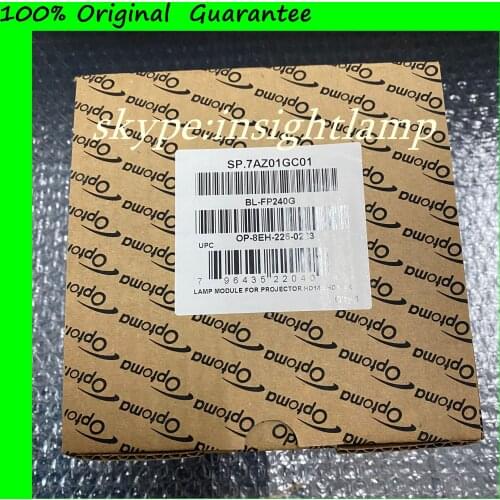 100% Original lamp SP.7AZ01GC01/BL-FP240G for WU334/HD143X/WU336/DH350/EH334/EH335/EH336/EH337/HD144X/HD270e/HD27Be/HD27e