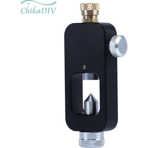 ChikaDIV Diving Scuba Accessories Scuba Diving Oxygen Cylinder Tank Respirator Adapter Head Part Aluminum Alloy Diving Equipment
