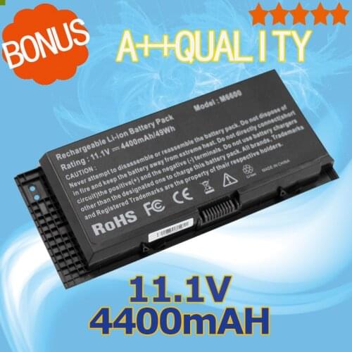 ApexWay 11.1V 4400mAh battery for Dell Precision FV993 M4800 M6600 M6700 M6800 PG6RC R7PND N71FM OTN1K5 M4600 M4700 R7PND