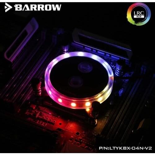 Barrow PC water cooling Radiator cpu cooler processor Water Block for INTEL X99/X299 Micro channe LTYKBX-04 V2