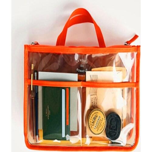 Large Waterproof Transparent PVC Cosmetic Bag Women Make Up Case Travel Zipper Makeup Beauty Wash Organizer Toiletry Storage Kit