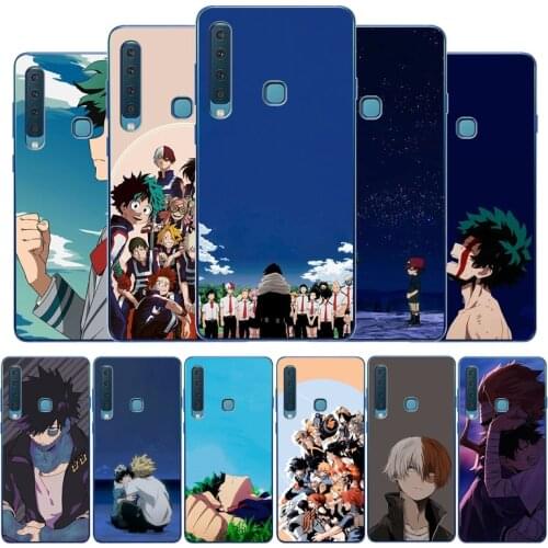 My Hero Academia Anime Academy case For Samsung A3 A5 A6 A7 A8 A9 2016 2017 2018 A10 A20 A40 A50 A70 A80 Pro soft Cover