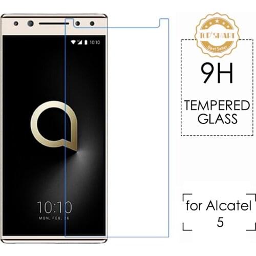 For Alcatel 5 Screen Protector Tempered Glass 9H 2.5D High quality Transparent Glass Film