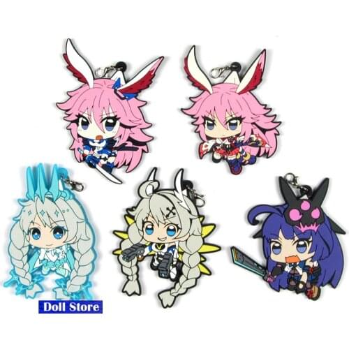 HOUKAI IMPACT 3 Original Japanese anime figure rubber Silicone sweet smell mobile phone charms/key chain/strap D238