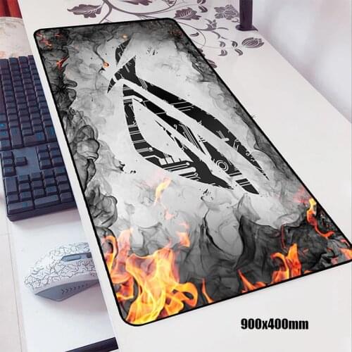 90x40 ASUS ROG Gaming Mouse Pad Accessories ковер Gabinete Gamer Mousepad XXL Desk Mat Keyboard Genshin Impact LOL CSGO Mausepad