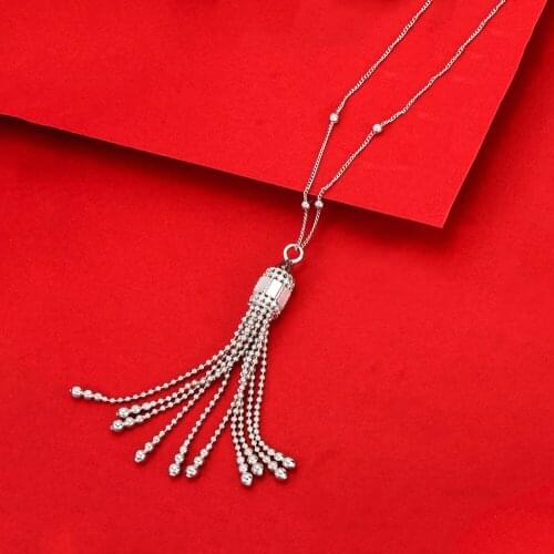 KellyBola Dubai Fashion Luxury Chain Pendant Necklace Ladies Wedding Party Performance Anniversary High Quality Jewelry