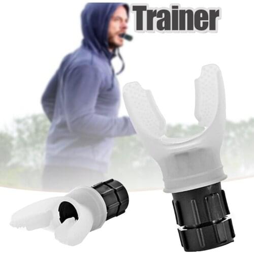 Breathing Exercise Mouthpiece Ergonomic Increase Lung Capacity Improves Sleeping Respiratory Therapies B2Cshop