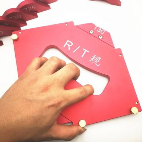 Router Table Corner Jig Radius Chamfer Profile Template Kit R rounded beveled template for Trimming machine Woodworking tools