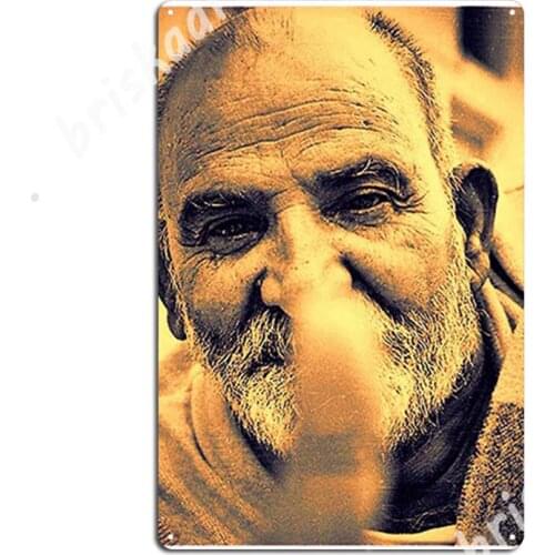 Neem Karoli Baba Metal Signs Wall Mural Club Bar create Wall Decor Tin sign Posters