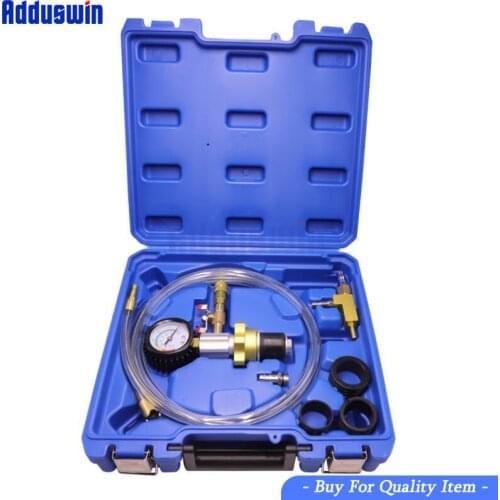 New! 6pcs Vacuum Cooling System Car Radiator Coolant Refill Purging Kit Fast Connector Accessories