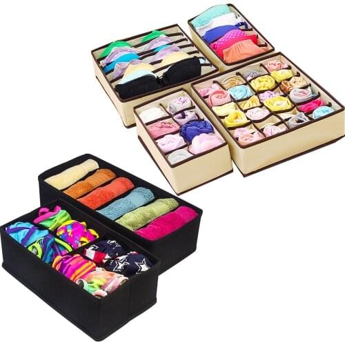 Underwear Storage Boxes Socks Divider Drawer Lidded Closet Underwear Organizer Drawer By For Underwear Bras Socks Ties Storager