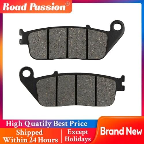 Road Passion Motorcycle Front Brake Pads For Honda NC700 VF750 VT750 Shadow Black Widow NC700X VT750T VT750RS VT750S