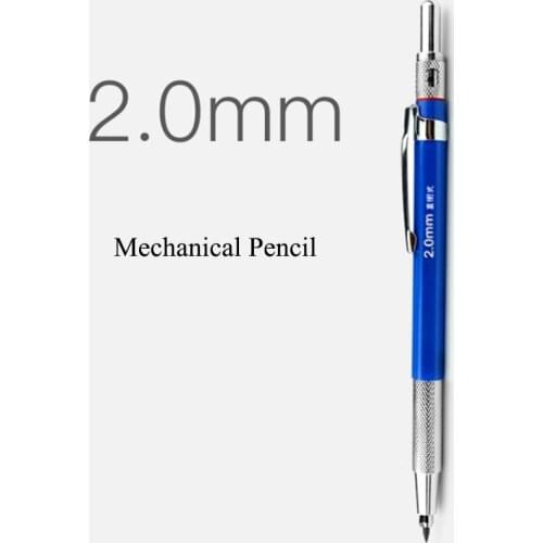 2.0mm Plastic Mechanical Pencils With Refill Drawing Automatic Pencil For Student Writing Pencil Gifts Stationery Supplies