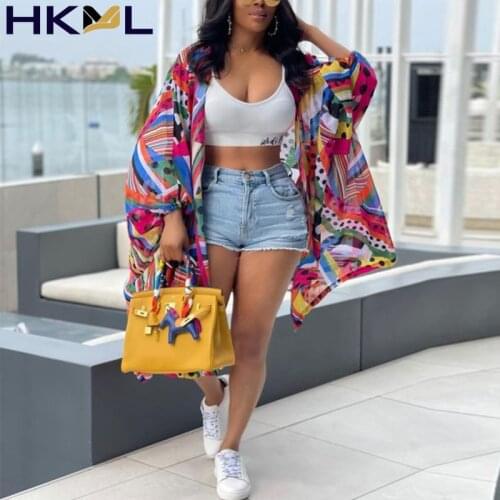 Lantern Sleeve Beach Cardigans Cover Ups