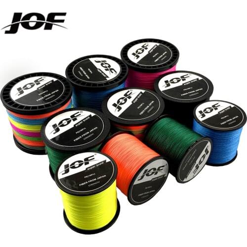 JOF Braid Fishing line 8 Strands 300M100% PE super strong Japan Multifilament Smooth Durable Fishing Tackle
