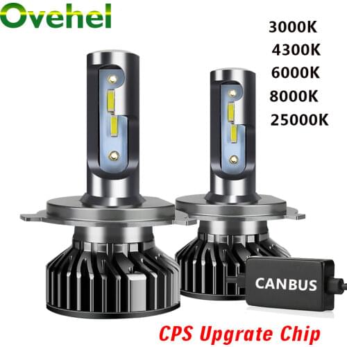 OVEHEL LED Headlight CSP Chips 16000LM Canbus 110W 6000K H4 LED H7 H1 H3 H8 H9 H11 9005 HB3 9006 HB4 Car Headlamp Light Bulbs
