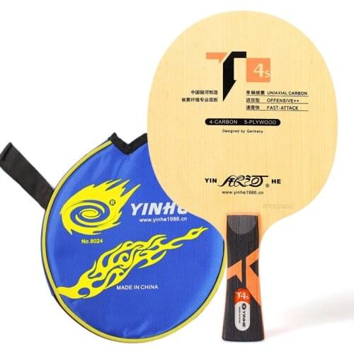 Yinhe t4s T-4s cypress carbon OFF+ Table Tennis Blade for PingPong Racket