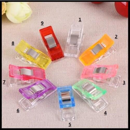 20Pcs/Lot Small Size 27mm Mini Plastic Clips For Photo Clips Clothespin Craft Decoration Clips Postcard Clips Home Decoration