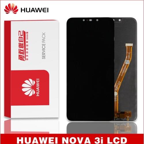 6.3" LCD For Huawei Nova 3i / P Smart Plus Nova3i INE-LX1 L21 LX2 LCD Display Touch panel Screen Digitizer with frame Assembly
