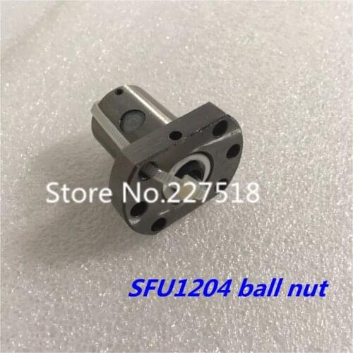 1pc OD 22mm or 24mm RM1204 SFU1204 ballscrew nut 12mm ball screw single nut for 1204 nut housing bracket CNC DIY