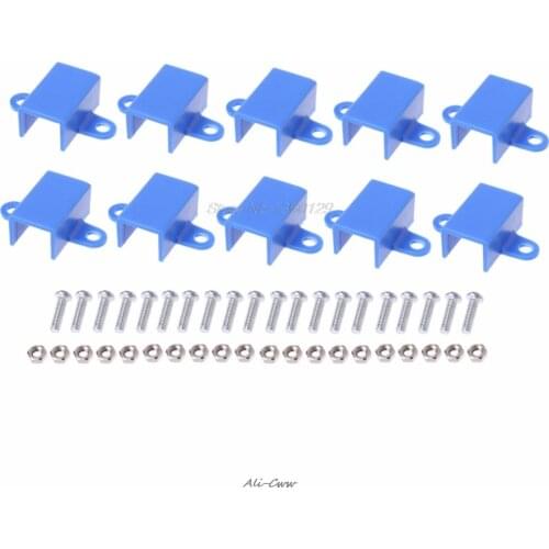 10Pcs Mounting Bracket N20 Micro Gear Motor Base Fixed Seat Frame Holder 12mm AUG_14 Dropship