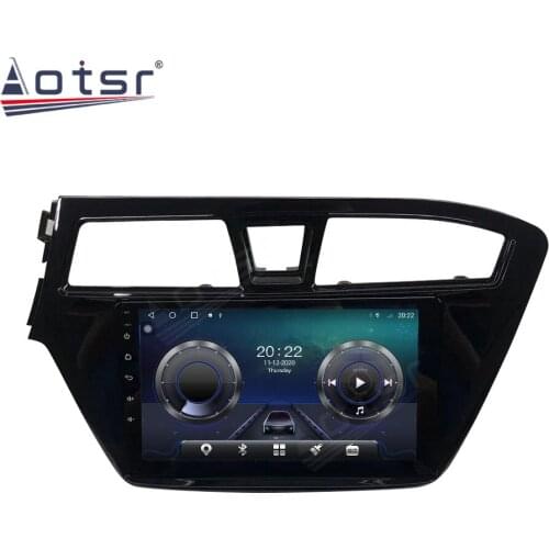 6+128G Android 10 Radio Tape Recorder Car Multimedia Player Stereo For Hyundai i20 2014-2019 Head Unit GPS Navigation Autoradio