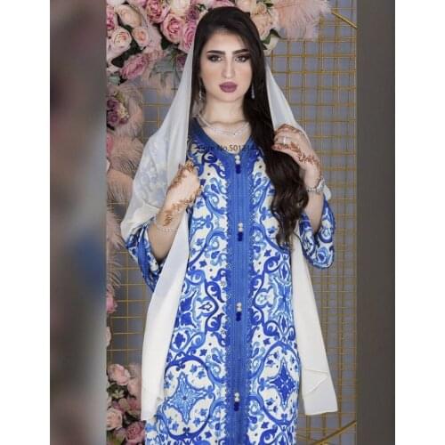 African Dresses for Women 2021 Summer African V-neck Printing Plus Size Long Robes African Clothes for Women African Clothing