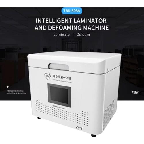 TBK-808A 2021 New Arrive 13inch Laminating And Bubble Removing Machine Fit / Defoaming 800W For Iphone ipad Touch Screen Repair