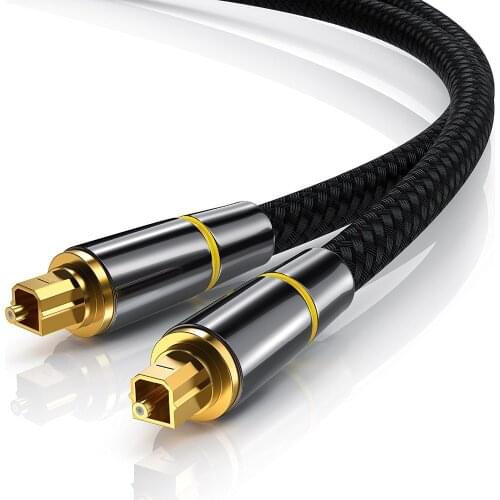 Audio Cable Optical Line for TV DVD Projector Amplifiers to HI-FI System Digital 1m 1.5m 2m 3m Sound Fiber Optical Cable Toslink