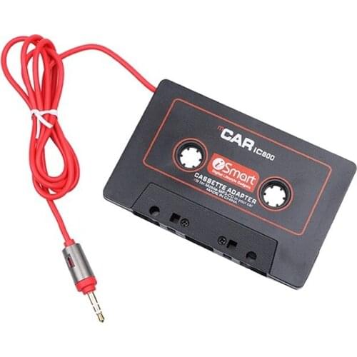 3.5mm Jack Car Cassette Tape Adapter Cassette Mp3 Player Converter for IPod for IPhone MP3 AUX Cable CD Player