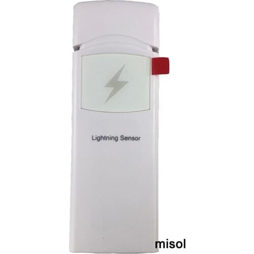 MIsol/ WH57 Wireless Lightning Detection Sensor, lightning sensor, lightning detector