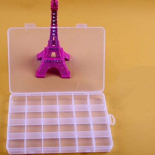 Hama beads 2.6mm 24Grids Plastic Box Iron Fuse Beads Fittings Educational Tangram Jigsaw Puzzle interactive toys