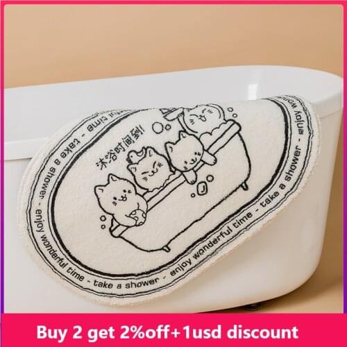 INS Japanese Bath Mat Doormat Absorbent Carpets Entrance Welcome Mats Balcony Area Rugs Living Room Bathroom Tapis Non-Slip