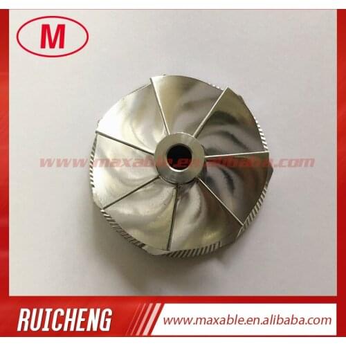 KP35 33.00/37.70mm 7+0 blades reverse turbocharger billet/milling/aluminum 2618 compressor wheel