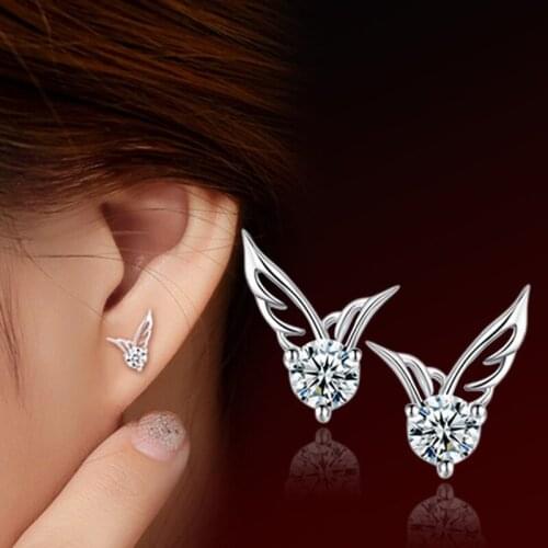 2020 New Earrings Korean Angel Wings Earrings Fashion Wing Earrings Women