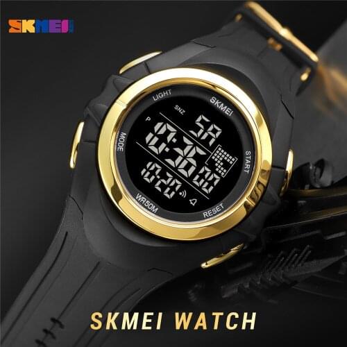 New Mens Watch SKMEI Military Watch Japan Digital movement Waterproof LED light Stopwatch Clock Wristwatches Relogio Masculino