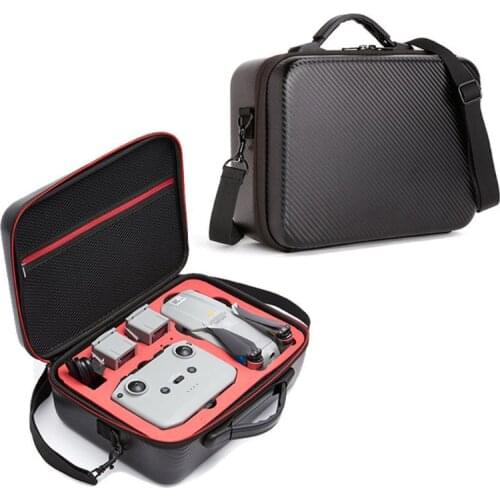 Anti-scratch Durable Shockproof PU/Nylon Storage Shoulder Bag Carrying Case Handbag Box For Mavic Air 2 Drone Device Accessories