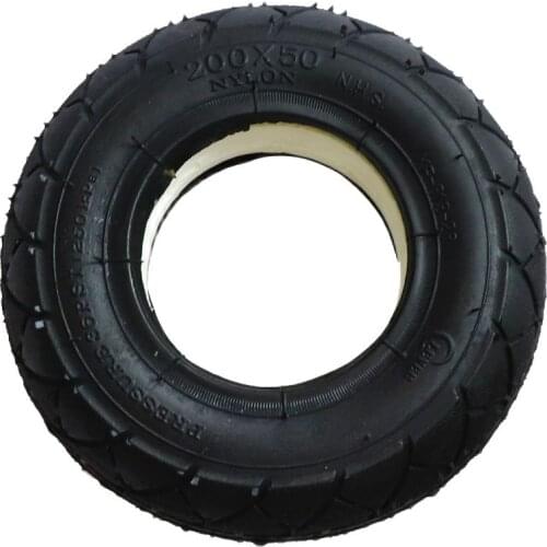 200 x 50 (8x2) TIRE solid/foam filled tire 200x50 for Razor E100 E125 E200 Scooter Solid Tubeless Tire