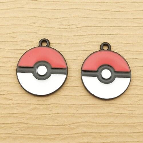 10pcs 20x23mm enamel cartoon charms for jewelry making crafting earring pendant bracelet charm necklace charms