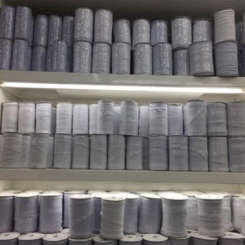 5/10m DIY Braided Elastic Rubber Banding Handmade High Elasticity Knit Elastic Band For Sewing Crafts Bedspread Cuff 3mm-12mm 5z