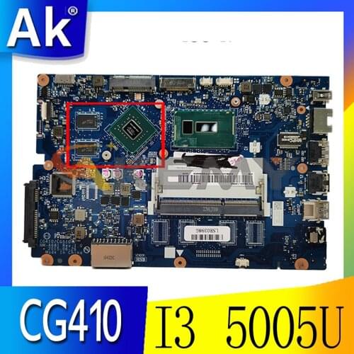 Akemy CG410/CG510 NM-A681 Motherboard For Lenovo 100-15IBD B50-50 Laptop Motherboard CPU I3 5005U GT920M DDR3 100% Test Work